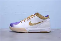 在飛比找Yahoo!奇摩拍賣優惠-Nike Zoom Kobe 4 MLK ZK4 白 紫金 