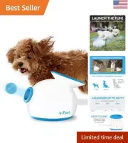 Automatic Dog Ball Launcher for Small to Medium Breeds - Interactive Toy Machine