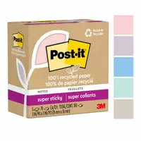 在飛比找樂天市場購物網優惠-3M Post-it 利貼 狠黏 環保便條紙 76x76mm