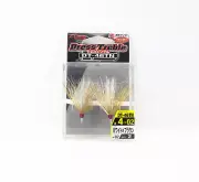 Owner DT-46 TN Dress Treble Hook Size 4 White Brown (8178)