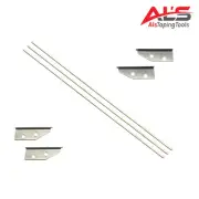 Columbia 5.5" Flat Box Blade Kit 501C55 - 3 Blades, 2 Sets of Skid Covers