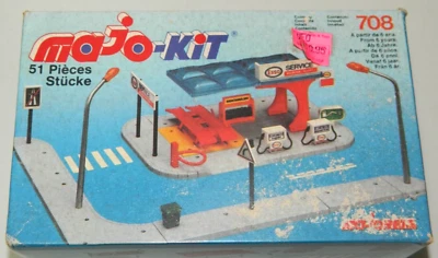 Vintage Majorette Majo Kit #708 ESSO Service Station NEW SEALED
