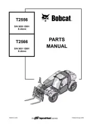 Bobcat T2256 T2566 Telescopic Handler Parts Catalog