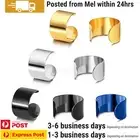 1 Pair Ear Cuff Non-Pierced Steel Helix Ear Clip Rings Studs Fashion Jewellery