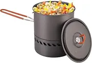 Backpacking Pot, Camping Cooking Pot | Portable Stove | Campfire Cookware Portable Stove, Picnic Supplies Outdoor Camping Accessories