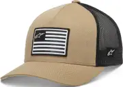 Alpinestars Flag Snapback Cap, beige for Men One Size