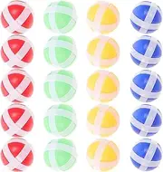 Vaguelly Sticky Balls for Fabric Board, 20pcs Hook and Loop Balls, Toss and Games Balls Replacement Game Accessories for Adults and Teens