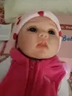 Realistic Reborn Baby Dolls Lifelike Real Newborn Girl Vinyl Silicone Doll Gift