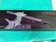 KIPOZI V5 Hair Straightener 1 Inch Titanium Plates Professional Flat Iron (cm)