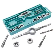 20 PCS Tap and Die Set - Metric Size M3, M4, M5, M6, M7, M8, M9, M10, M12 Tap...