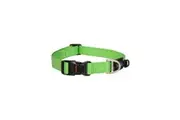 Rogz Lime Large 20mm Wide x 34cm to 56cm Classic Utility Collar for Dogs & Puppies