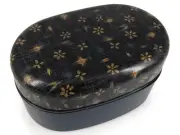 Shop Dead Stock Indigo Plastic Obento Bento-Bako With Kasuri Design: Jan19-E
