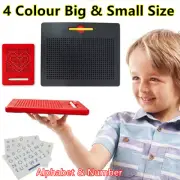 Magnetic Board Writing Drawing ABC Alphabet Magnet Learning Kids Doodle Pad Toy
