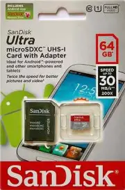 Sandisk 64GB Mobile Ultra UHS-I class 10 micro SD card GoPro Go Pro 3 3+ 4 48Mbs