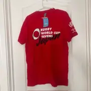Next Level Apparel Mens T-Shirt Rugby World Cup Sevens Japan San Francisco 2018
