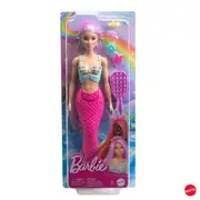 Barbie Mermaid Doll with 18cm Long Fantasy Hair and Accessories Playset