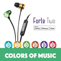 在飛比找樂天市場購物網優惠-fFLAT5 Forte Two系列 入耳式耳機 耳道式耳機