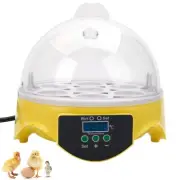 Clear Egg Incubator, 20W Mini Digital Poultry Hatcher Machine with Automatic ...