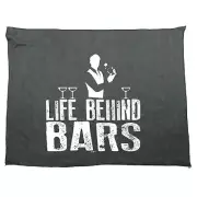 Life Behind Bars Barman - Funny Novelty Sports Microfiber Towel Gift Gifts