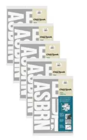 Chartpak 4-inch White Stick-on Vinyl Letters & Numbers (01180), 5 PACKS