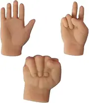 Tiny Hands for Cats - Realistic Little Hand Finger - Funny Hands, Cat Hands, Finger Puppets, Funny Hands for Puppet Show, Cats, Cat Massage