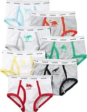 [Carter's] Carters 7-Pk. Dinosaur Days Cotton Briefs 2-3 Years