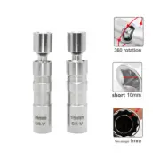 4MM 16MM Thin Wall Magnetic Short Swivel Spark Plug Socket Removal Tool 12-Point