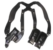Leather Shoulder Gun Holster LH RH For Taurus TCP 738