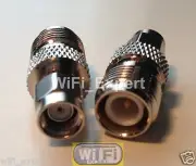 RP-SMA Female to RP-TNC Male WiFi Antenna Plug Jack Adapter Asus Buffalo Linksys