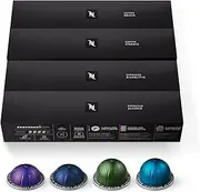 [Nespresso] Capsules VertuoLine, Intense Variety Pack, Dark Roast Coffee, 40 Count Coffee Pods, Brews 7.77 Ounce and 1.35 Ounce, 10 Count (Pack of 4)