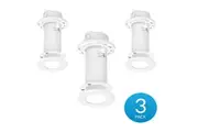 Ubiquiti Ceiling Mount 3 Pack Compatible with U6 Mesh FlexHD Mounts to a drop ceiling tile drywall ceiling or solid ceiling