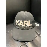 在飛比找蝦皮購物優惠-KARL LAGERFELD 卡爾拉格斐 尼龍 帽子