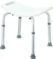 Bathroom Chair Shower Seat Tub Bathtub Bench Adjustable Height Shower Stool for Elderly Disabled Seniors