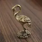 Brass Red Crowned Crane Decoration Home Decoration Home