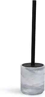 salt&pepper Apollo Toilet Brush Holder, 36 x 9.5cm, Marble