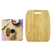 Eco Friendly Bamboo Cutting & Serving Board Durable Kitchen Chopping Board with Handle