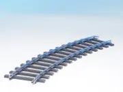 5921 Marklin Scale 1 gauge CURVED track 30 DEGREES, one each, NEW STYLE COUPLER