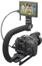 Pro Grip Camera Stabilizing Bracket Handle for Olympus E-M5 EM5