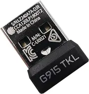NoirVogel New USB Dongle Mouse Receiver Adapter Replacement for Logitech G915 TKL Lightspeed Wireless Mechanical Gaming Keyboard