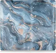 [Amooorous] A Closeup Of An Abstract Marble Pattern Pu Leather Car Registration & Insurance Card Holder Wallet Accessories Case for Driver License, Cards & Essential Documents, A closeup of an abstract marble