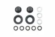 Tamiya 56556 Hub Nuts for Single Wheels Black (2Pcs) for 1/14 RC Tractor Truck