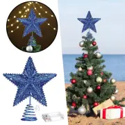 10" Christmas Star Tree Toppers With 20 Mini LED Lights Christmas Holiday