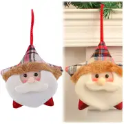 Christmas Old Man Deer Christmas Tree Decorations Santa Clause Snowman Doll