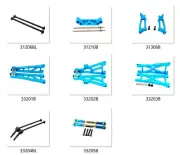 Alloy Upgrade parts Blue For Rc HIMOTO 1/10 E10XB E10XBL E10DB /DBL /SC/SCL car