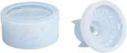 Nishiyuenyi Silicone Storage Box, Epoxy Silicone Model with Lid for Plaster Cement Box, DIY Epoxy Casting Crafts