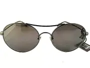 Dunhill Men's Sunglasses Round Gunmetal 56mm
