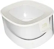 MYCENSE Mini Pet Bed with Sand Bath for Mice and Gerbils, White, as described