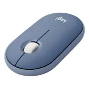Logitech Pebble M350 Wireless Optical Mouse - Blueberry