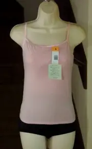 Original Shadowline Soft Touch Potpourri Pink Shelf-Bra Cami Size Medium