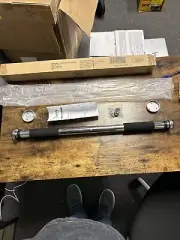 Doorway pull-up bar with non-slip grip, punch-free installation